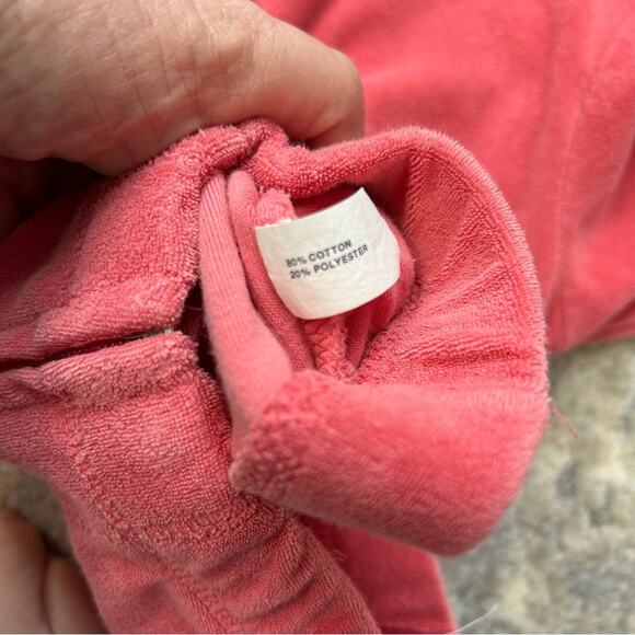 Y2K Baby Gap Terry Cloth Pink Zip Jacket 3 Toddler 2004 - Picture 9 of 9